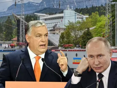 România a făcut bani ducând combustibil nuclear de la Putin la Viktor Orban - Foto: Profimedia Images / Facebook / CFR Marfă