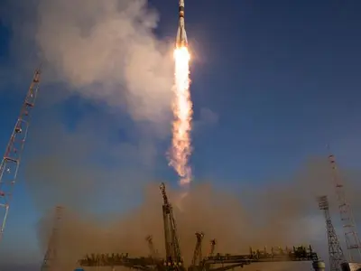 Lansare de la cosmodromul Baikonur din Kazahstan, 15 decembrie 2015. Foto: NASA/ Joel Kowsky