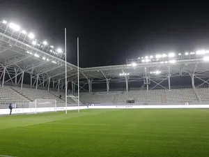 Stadionul Arcul de Triumf este construit pntru a putea găzdui meciuri de rugby și fotbal Foto: INQUAM Photos/George Călin