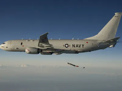 Avionul de spionaj P-8A Poseidon/ FOTO: US Navy