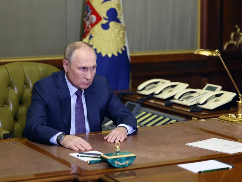 Putin a căzut pe scări /Foto: Profimedia Images