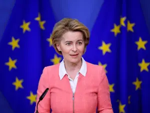 Președintele Comisiei Europene, Ursula von der Leyen/FOTO: grenzecho.net