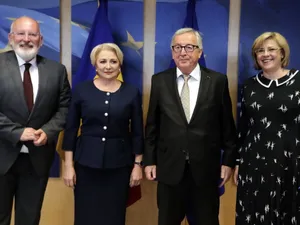 Viorica Dăncilă nu vorbește pe limba Bruxelles-ului/FOTO: guv.ro