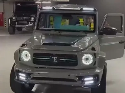 VIDEO Rusia vinde mini SUV-uri Mercedes G-Wagon pentru adolescenți - Foto: captură Facebook