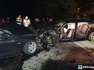 Accident rutier grav, cu șapte răniți, printre care și o fetiță de 5 ani, în județul Gorj - Foto: News.ro