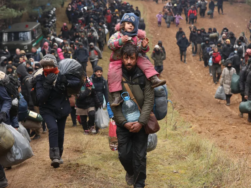 Lituania avertizează că numărul de migranți ce vin dinspre Belarus ar putea crește/FOTO: politico.eu