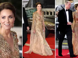 Kate Middleton, apariție răpitoare la premiera noului James Bond - „No Time To Die”. / Foto: msn.com