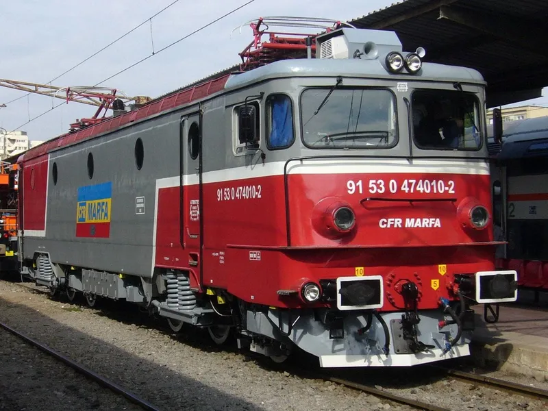 Locomotivă de tren - Foto: Facebook/ CFR Marfa