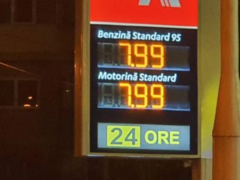 Și la Petrom cobustibilii standard au rămas sub 8 lei Foto: Facebook