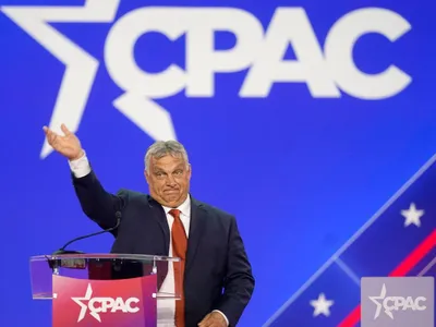 Viktor Orban, la Conferinţa CPAC Ungaria - Foto: Profimedia Images