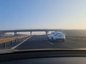 Test de autonomie cu 9 mașini electrice: Pe autostradă, la 135 km/h, doar 3 merg peste 300 km. - Foto: captură video/Facebook/Eco Drive Romania