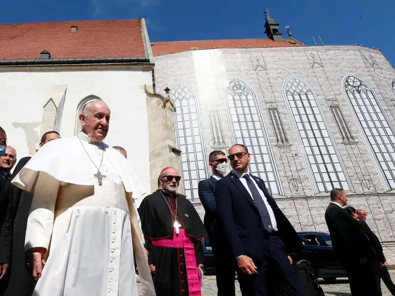 Papa Francisc, în Slovacia: Religia nu trebuie exploatată în scopuri politice. / Foto: catholicnews.com