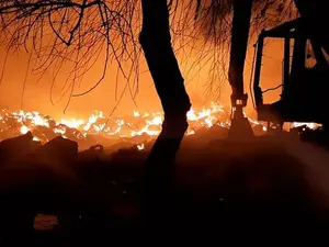 Incendiul de la Buzău/FOTO: Hotnews.ro