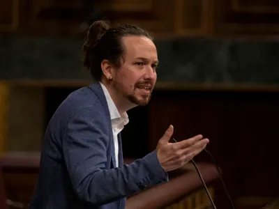 Vicepremierul Pablo Iglesias/FOTO: Getty