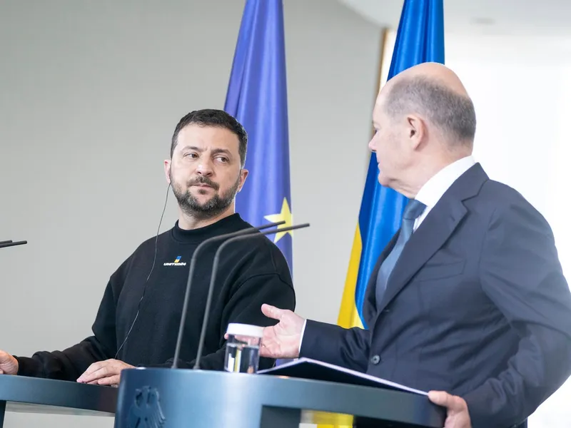 Zelenski și Scholz, imagine cu caracter ilustrativ - Foto: Profimedia