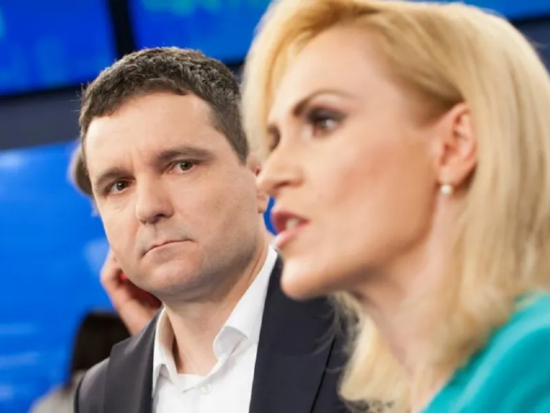 Nicușor Dan (susținut de PNL, USR și PLUS) și Gabriela Firea (actuala primăriță PSD) se luptă pentru Primăria Capitalei. Sursa foto: republica.ro