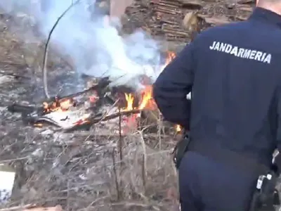 Un bărbat a fost amendat cu 30.000 de lei Foto: Captură video Jandarmeria