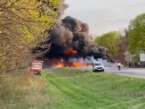 26 de persoane au murit într-un accident horror în Ucraina. O cisternă a  explodat/FOTO: ziarelocale24.ro