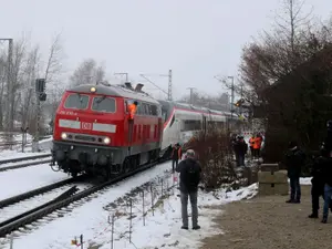 Trenul electric a rămas fără curent