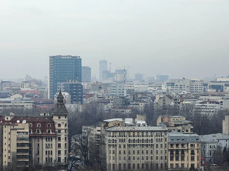 La 2 martie,   senzorii independenți de măsurare a calității aerului din Capitală au înregistrat valori de zeci de ori mai mari decât cele admise - Foto: INQUAM PHOTOS/ Octav Ganera