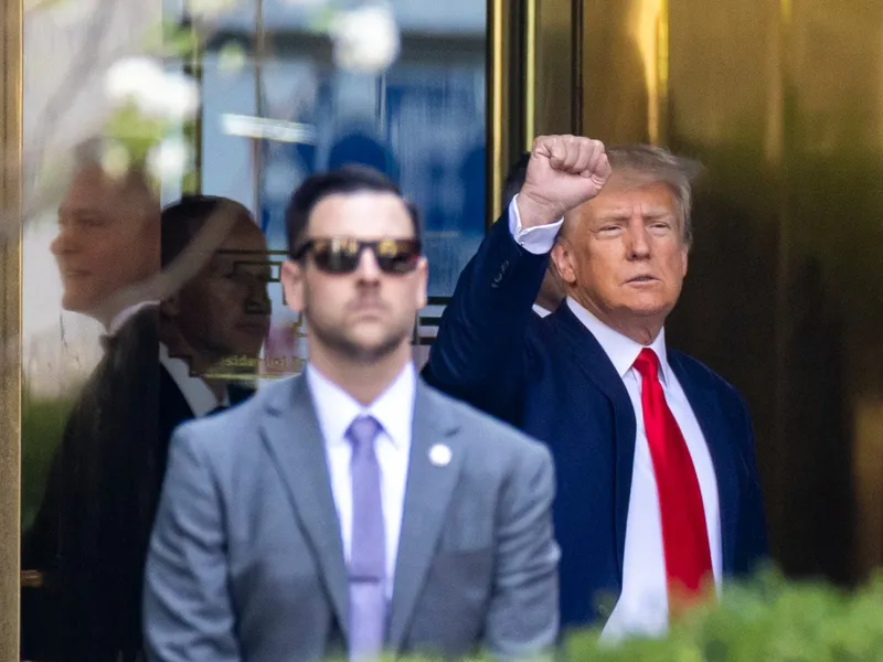 Donald trumo, la tribunalul din Manhattan-Foto: Profimedia Images