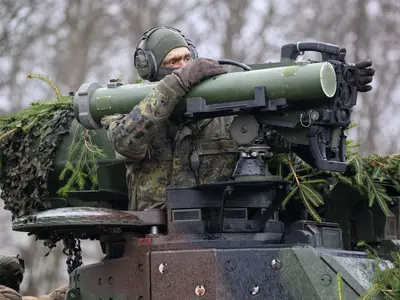 Armored Infantry Battalion, Saxonia, desfășurată pentru Forța de reacție rapidă a NATO (VJTF)/Foto: Profimedia Images