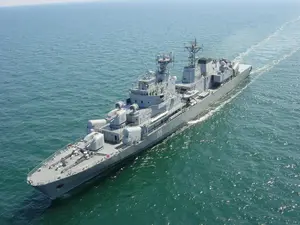 Fregata Mărășești, construită în anii 80, este singura navă importantă din dotarea Forțelor Navale Române Foto: navy.ro