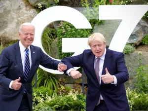 Boris Johnson și Joe Biden Foto: Facebook