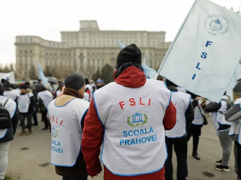 Sindicaliștii ies la proteste - Foto: Foto: INQUAM PHOTO, Călin George