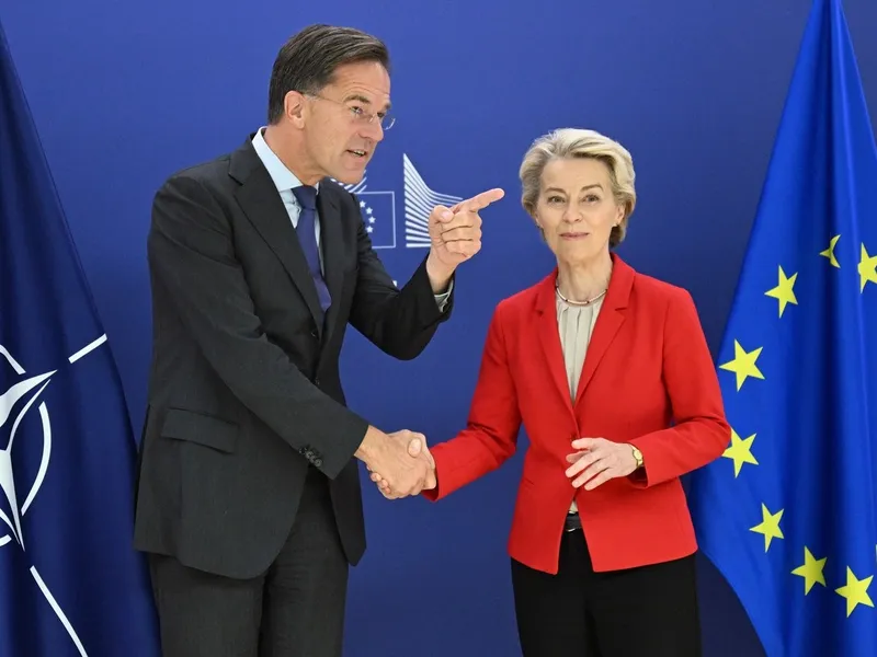 O alianță puternică: Rutte și von der Leyen unesc forțele împotriva amenințărilor de securitate - FOTO: Profimedia(imagine cu rol ilustrativ)