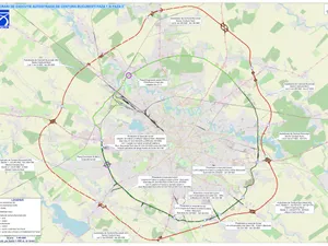 Se taie panglica la Autostrada A0. Când se va putea circula pe centura Bucureștiului? Foto: CESTRIN