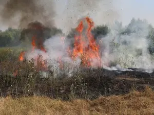 Incendiu la Chitila/FOTO: ISU