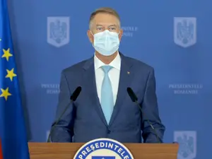 Președintele Iohannis. Sursă: Youtube