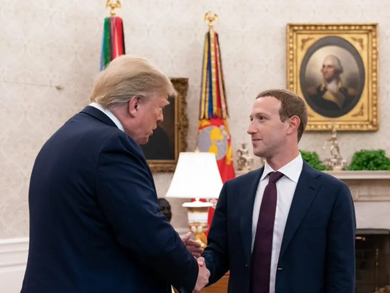 Donald Trump, la Fox News: Mark Zuckerberg „obişnuia să vină la Casa Albă să mă pupe-n fund”. / Foto: bigtechnology.substack.com