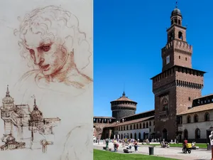 Tunelurile misterioase schițate de Leonardo da Vinci, descoperite după 500 de ani, sub un castel - Foto: Live Science, Profimedia Images