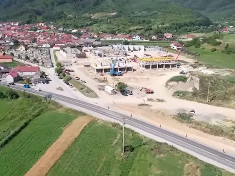 În ce stadiu se află lucrările pe lotul 1 al autostrăzii A1 Sibiu-Pitești. Inaugurare în 2022. / Foto: captură video