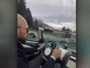 VIDEO Andrew Tate a sfidat autoritățile române conducând o mașină de lux cu 150 de km pe oră în București. Ce s-a întâmplat după cursă