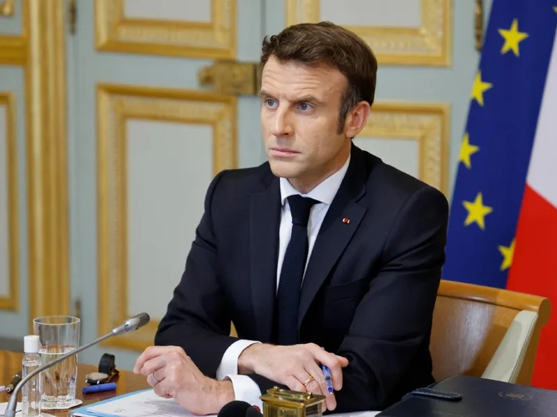 Macron: „Condiţiile oferite de Putin pentru un armistițiu în Ucraina sunt inacceptabile”/FOTO: euronews.com