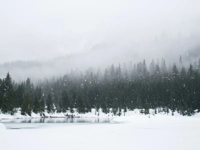 Cod portocaliu de viscol și ninsori abundente la munte/FOTO: unsplash.com