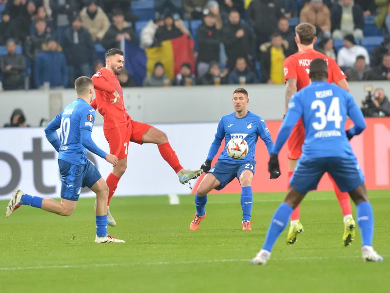 FCSB, remiză „albă” cu Hoffenheim în Europa League. „Roș-albaștrii”, aproape de primăvara europeană - Foto: Facebook/FCSB