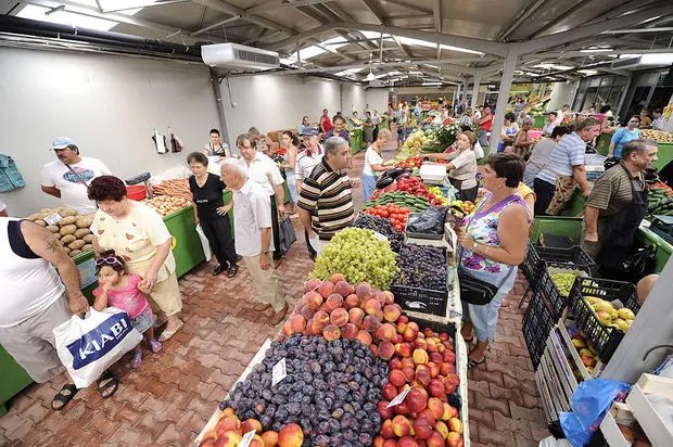 Piața Reșița din Sectorul 4/FOTO: puterea.ro