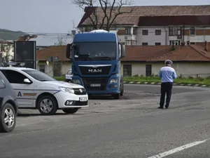 Polițist rutier. Foto: Edi Neagu