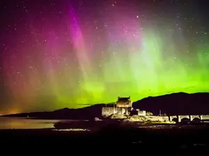 Aurora Boreală vizibilă din Scoția-Foto: Profimedia Images