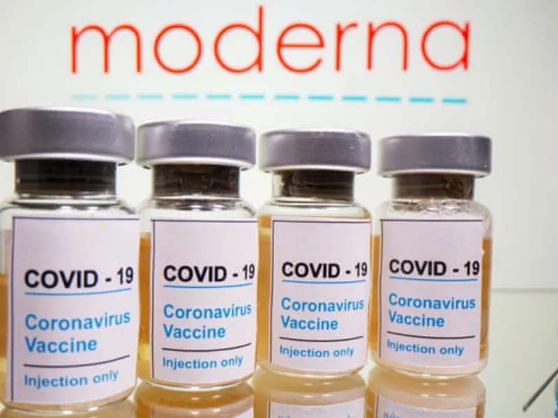 Vaccinul anti-COVID produs de Moderna/FOTO: Reuters