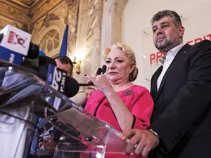 Marcel Ciolacu l-a avut ca sprijin pe Paul Stănescu, adversar mai vechi al Vioricăi Dăncilă, în lupta pentru eliminarea acesteia de la conducerea PSD - Foto: INQUAM PHOTOS/ Octav Ganea