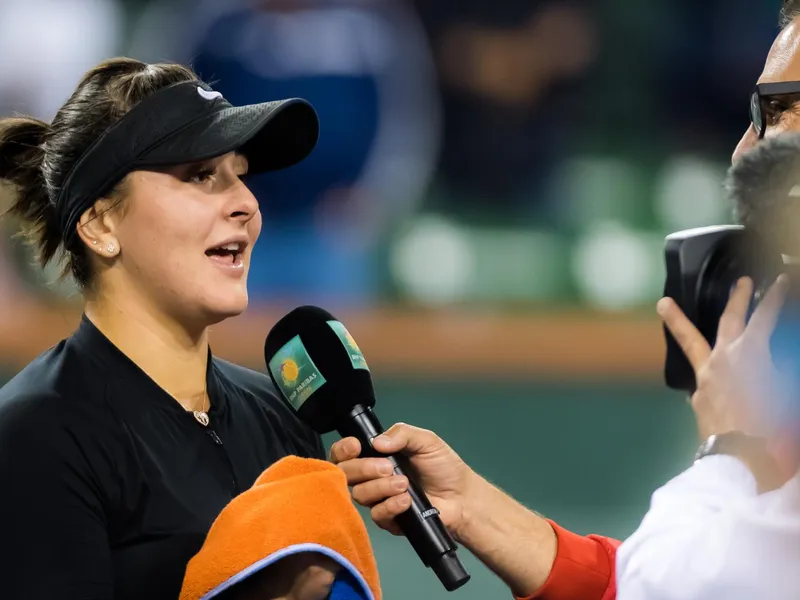 Bianca Andreescu. Sursa foto: WTA Tennis