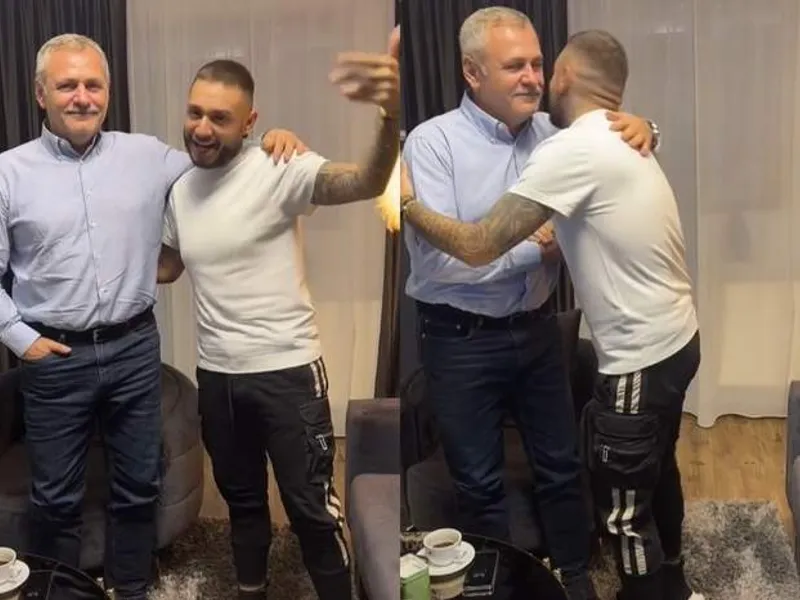 Liviu Dragnea, făcut vedetă pe TikTok de manelistul Nikolas Constantin. / Foto: spynews.ro