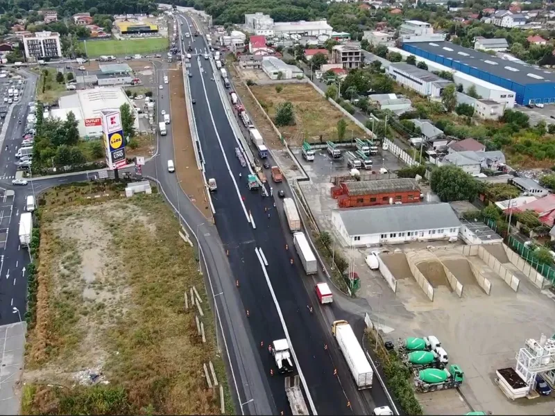 FOTO &VIDEO Pasajul Mogoșoaia de pe Centura București a fost inaugurat înainte de termen / CNAIR