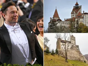 Elon Musk la Castelul Bran - FOTO: A1