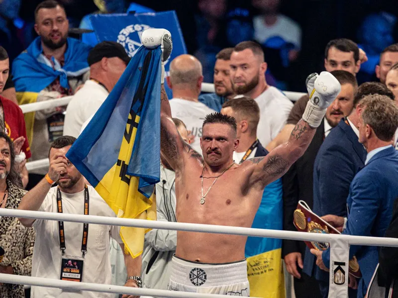 Ucraineanul Oleksandr Usyk își dorește să lupte cât mai curând cu Tyson Fury Foto: profimediaimages.ro